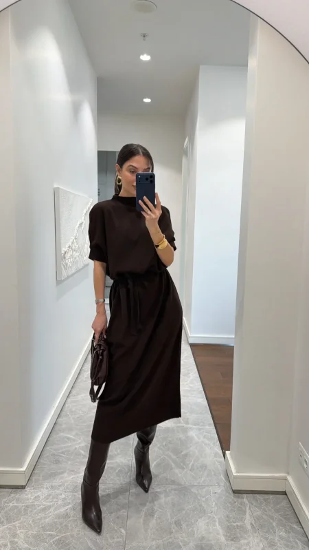 فستان شتوي كود 802