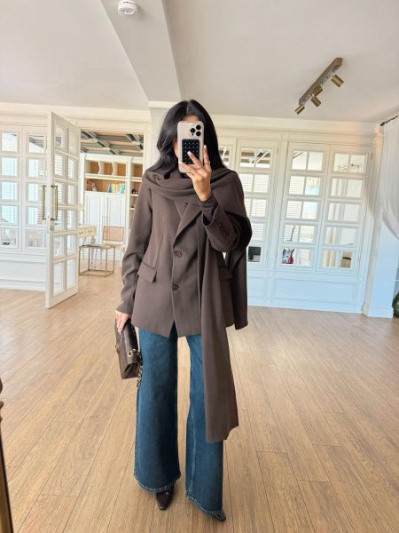 بليزر مع شال 842